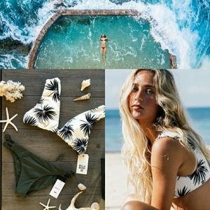 Billabong tropic days bikini top🌴